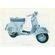 Operation and Maintenance Vespa 160 GS mod. VSB1T 1962, Italian