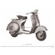 Manual Técnico Scooter Vespa 150 mod. VBA, Italiano